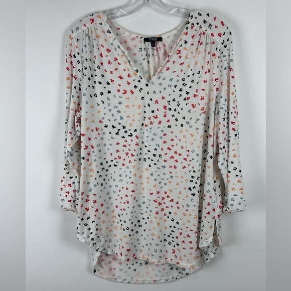 Women's 3/4 Sleeve Perfect Blouse - Picture 1 of 7